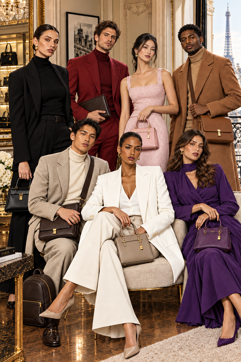 BY AK — Groupe 7 Héros v5 — Femme Asiatique Rose