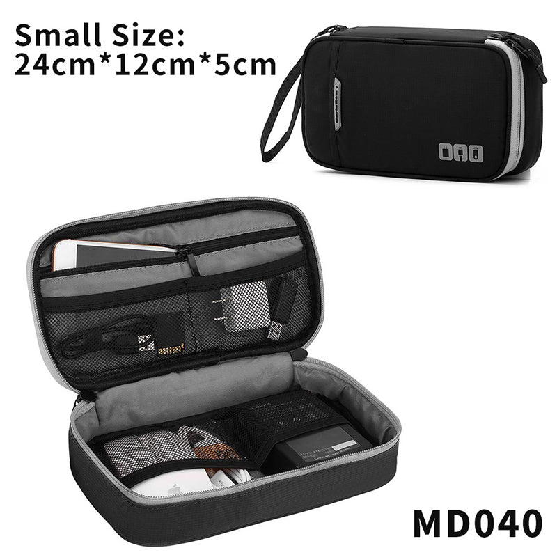 Cable Organizer Pouch — Compact Storage for Chargers & Accessories | 2 Colors