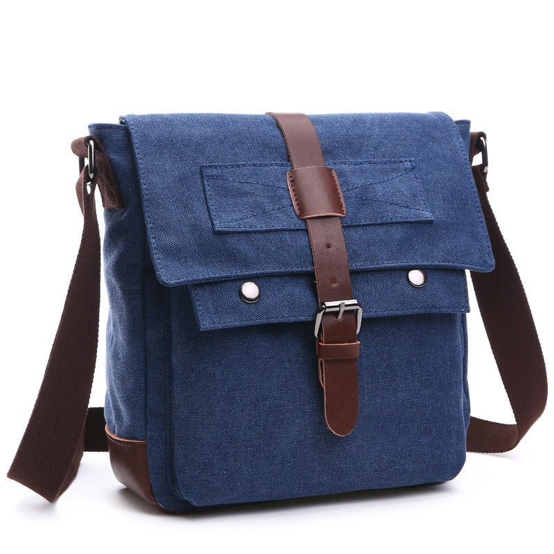 Sac Besace en Toile pour Homme — 2 Tailles, 5 Coloris