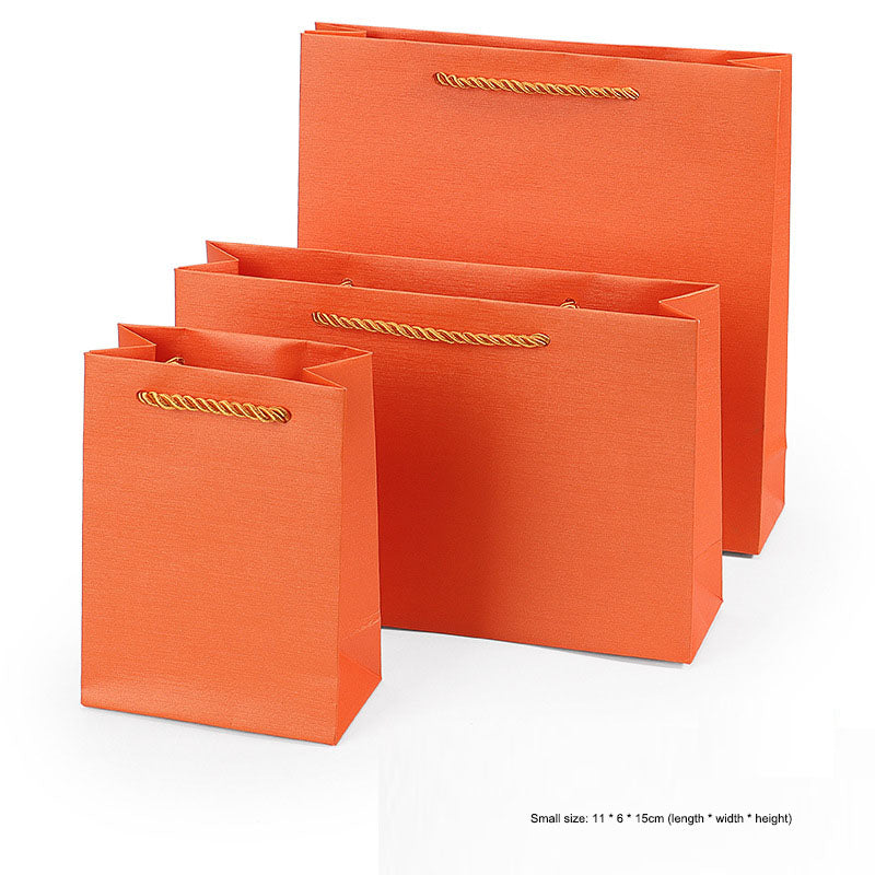 Petit Sac Cadeau en Papier pour Bijoux — 6 Coloris