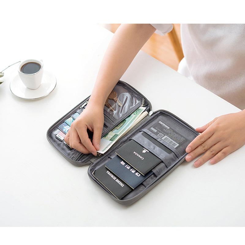 Porte-passeport & Organisateur de voyage — Porte-cartes & Documents | 5 Coloris, 2 Tailles