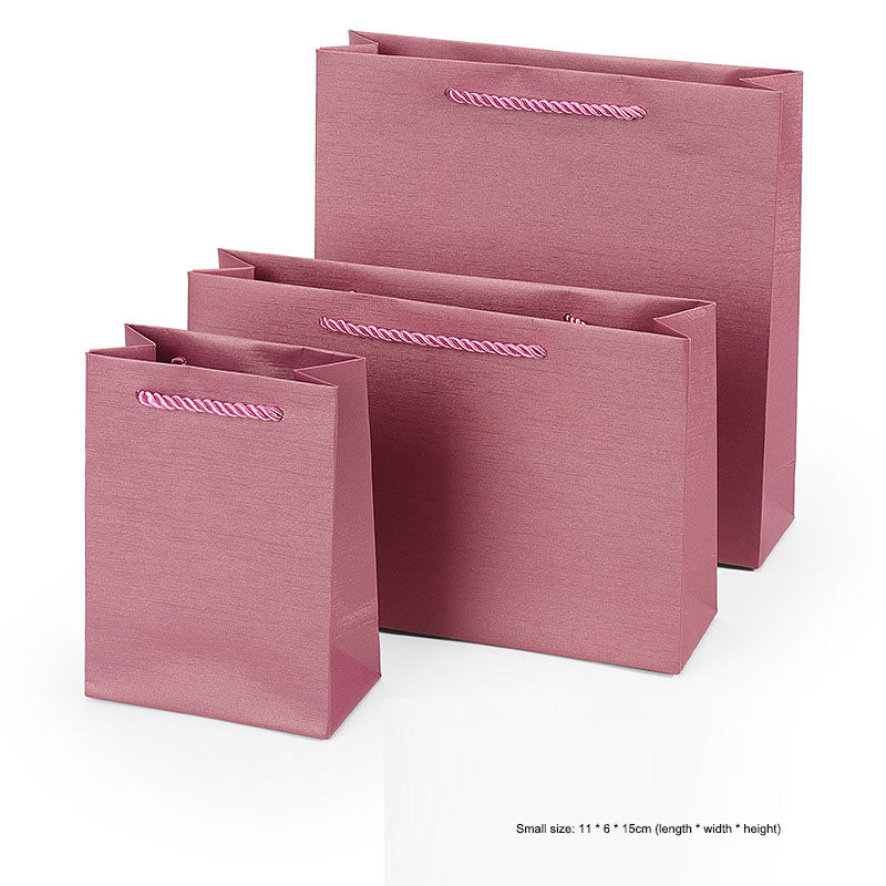 Petit Sac Cadeau en Papier pour Bijoux — 6 Coloris