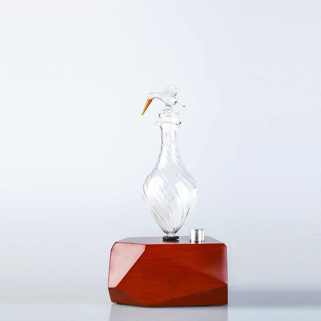 Diamond Bird Nebuliser | Waterless Aroma Diffuser | Solid Wood Pure Essential Oil Diffusing-0