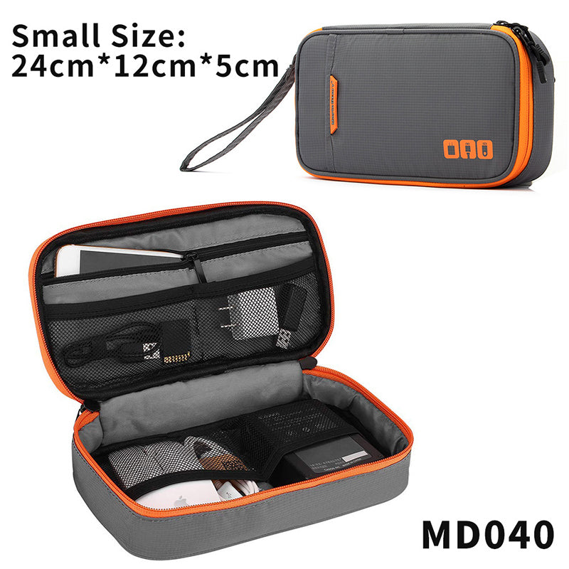 Pochette Organisateur de Câbles — Rangement Compact pour Chargeurs & Accessoires | 2 Coloris