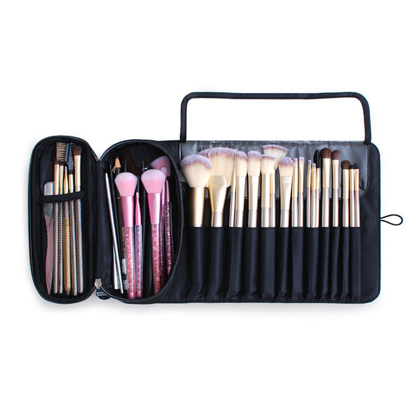 Trousse à Pinceaux Pliable Multifonction — Kit Beauté Professionnel | 4 Coloris