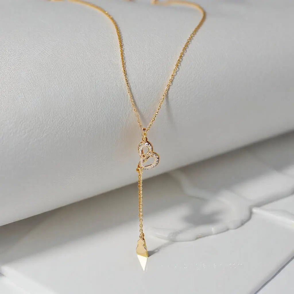 HALLA Collier Plaquée Or 14K-0