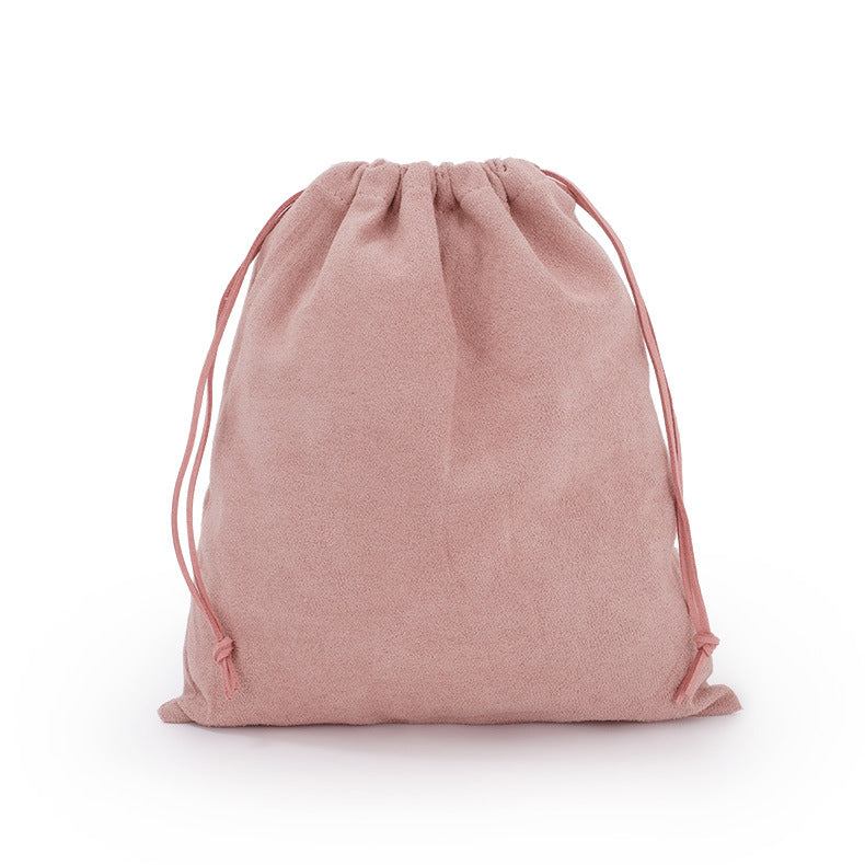 Pochon de Rangement Effet Suédé à Cordon — 7 Coloris, 4 Tailles