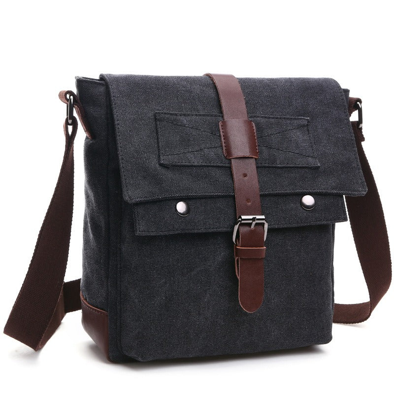 Sac Besace en Toile pour Homme — 2 Tailles, 5 Coloris