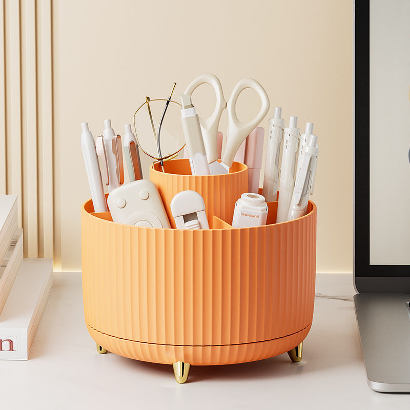 Organiseur Rotatif Bureau & Salle de Bain — Anti-Poussière Grande Capacité | 8 Coloris
