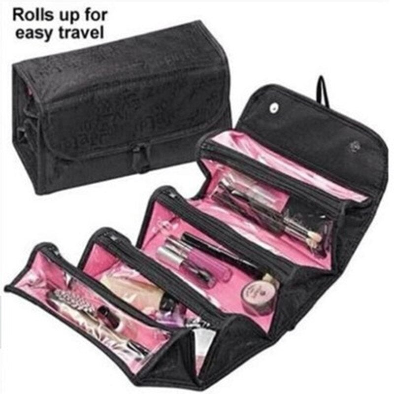Trousse de voyage Roll-N-Go — Organisateur cosmétique grande capacité