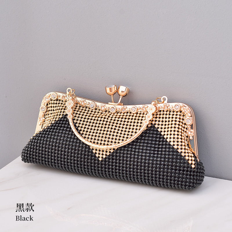 Sac de Soirée Femme à Détails Brillants — 6 Coloris