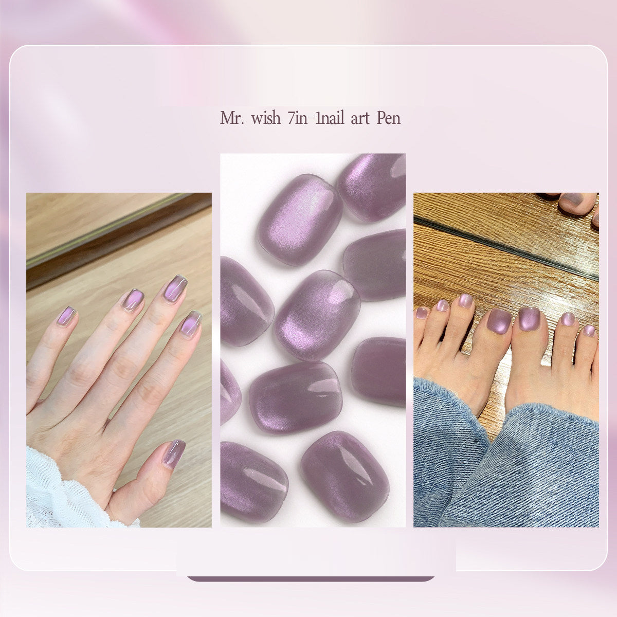 Vernis Semi-Permanent 7-en-1 — 22 Coloris, Séchage UV/LED, Scintillant
