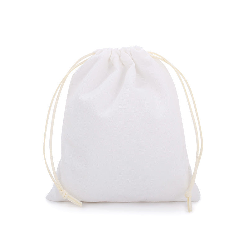 Pochon de Rangement Effet Suédé à Cordon — 7 Coloris, 4 Tailles