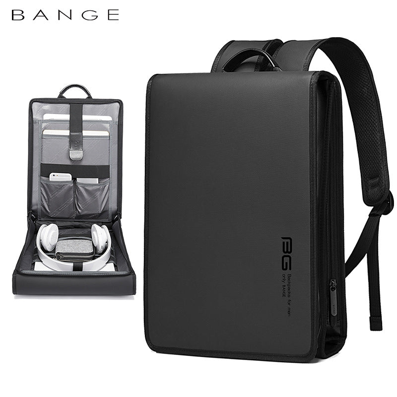 BANGE Men's Backpack — Waterproof, Business & School | 2 Colors