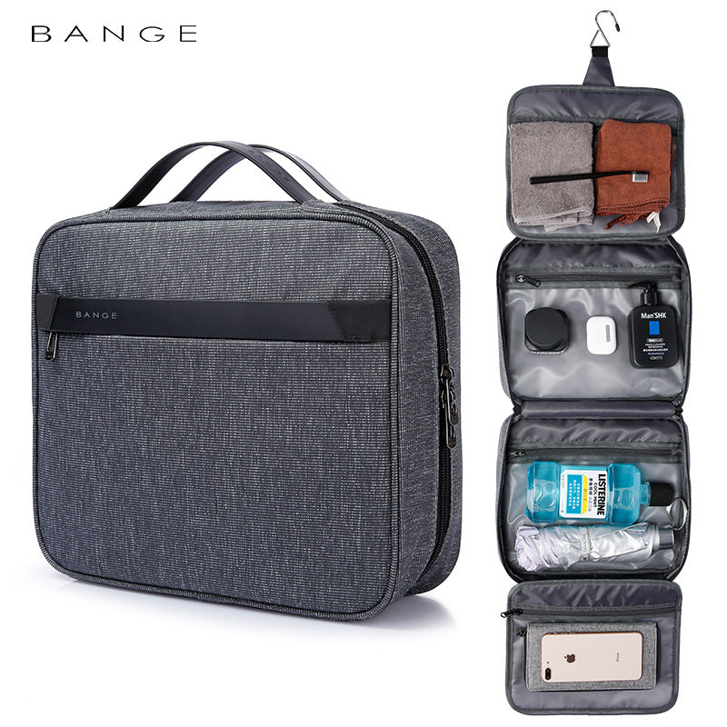 Trousse de Toilette Pliable Unisexe — Séparation Sec/Humide & Voyage | 2 Coloris