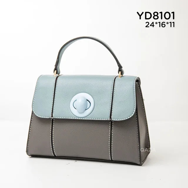 Faux Leather Handbag — 6 Colors