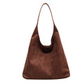 Grand Tote Bag Style Suede — 6 Coloris