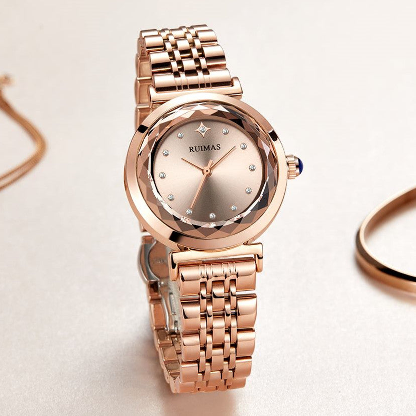RUIMAS Women Bracelet Watches Brand Luxury Quartz Watch Fashion Casual Business Female Wristwatch Dress Clock Montre Homme 563-3