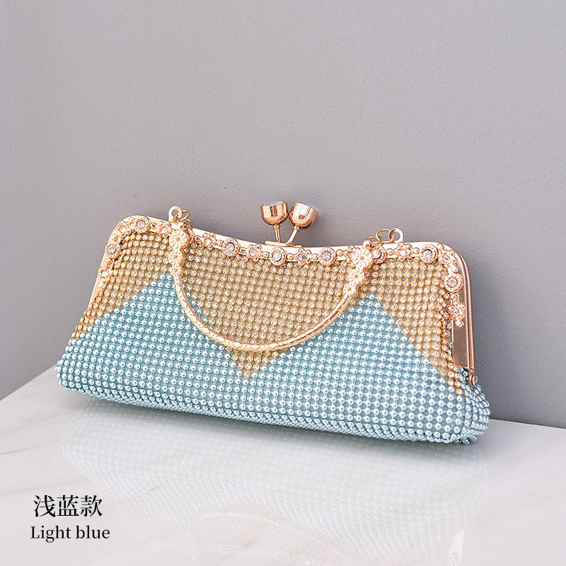 Sac de Soirée Femme à Détails Brillants — 6 Coloris