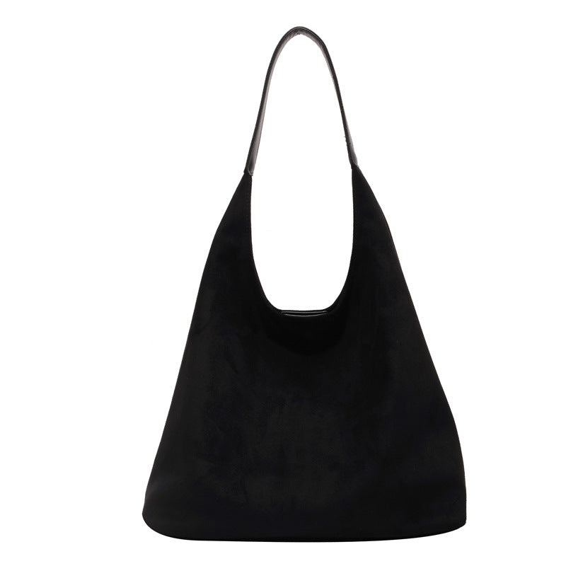 Grand Tote Bag Style Suede — 6 Coloris