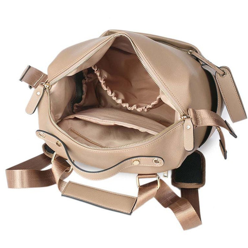 Sac Maman & Bébé Grande Capacité — Cuir PU, Sac à Dos | 4 Coloris
