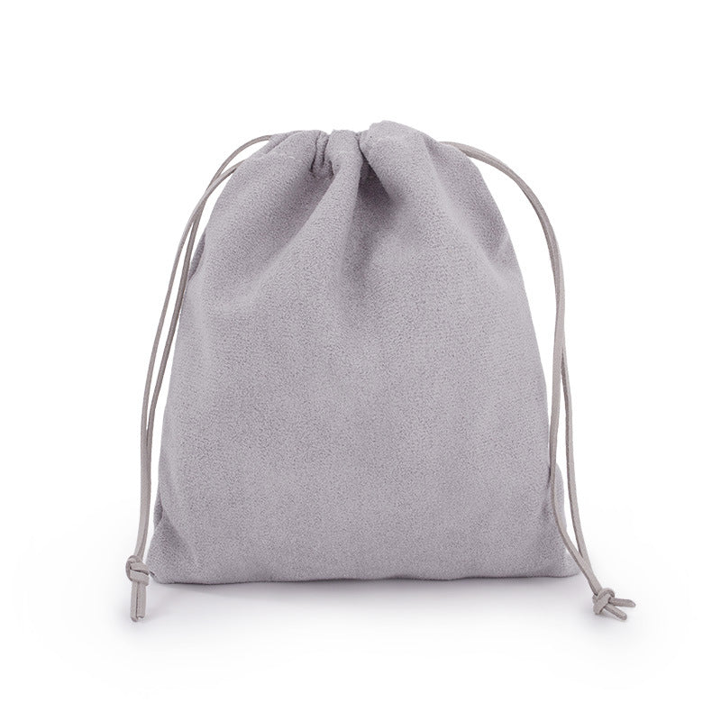 Pochon de Rangement Effet Suédé à Cordon — 7 Coloris, 4 Tailles