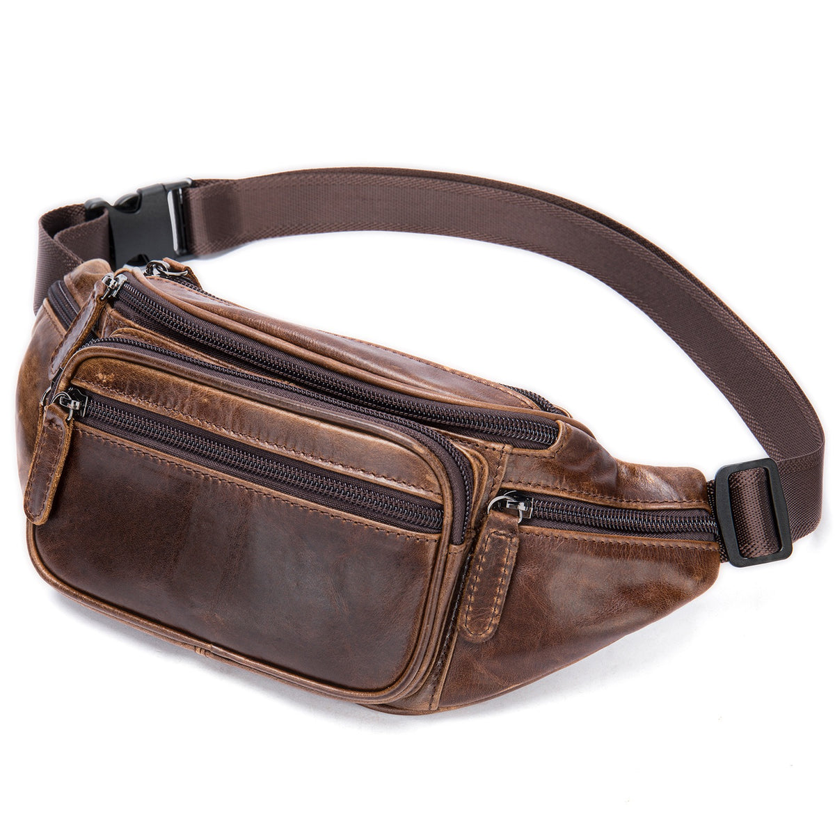 Sac Banane Homme en Cuir d’Agneau | 5 Coloris, 2 Modèles