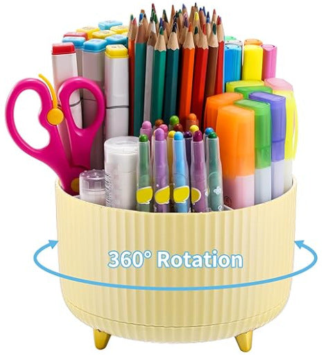 Organiseur Rotatif Bureau & Salle de Bain — Anti-Poussière Grande Capacité | 8 Coloris