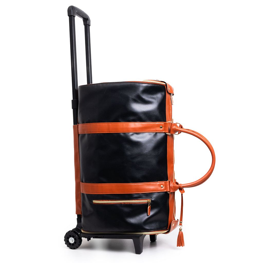 Foldable Wheeled Duffle Bag — Trolley Weekender 3 Colors