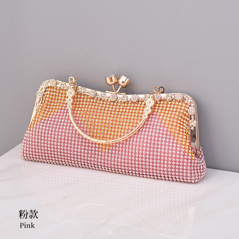 Sac de Soirée Femme à Détails Brillants — 6 Coloris