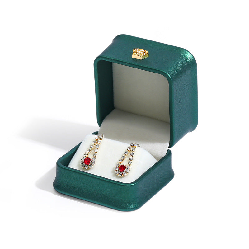 Écrin à Boucles d’Oreilles — Cuir PU Premium, Emballage Cadeau Élégant | 8 Coloris