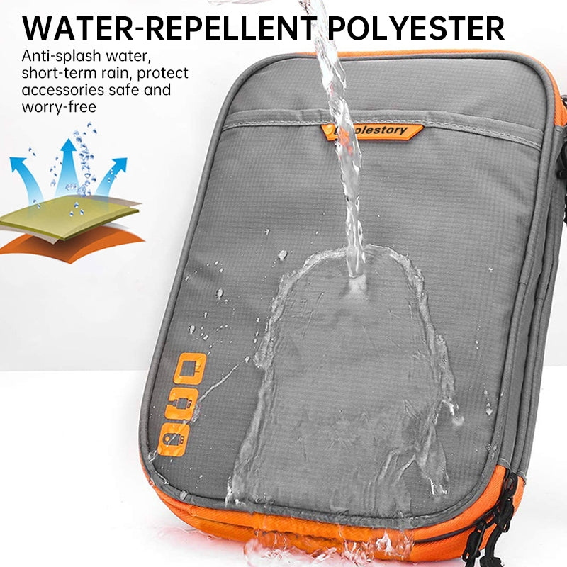 Cable Organizer Pouch — Compact Storage for Chargers & Accessories | 2 Colors