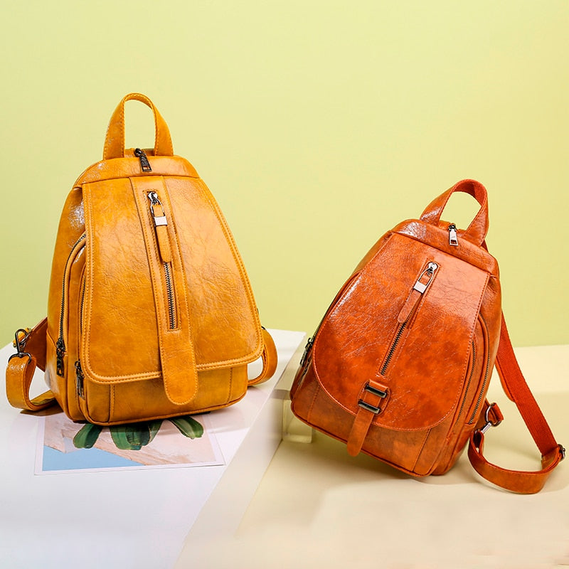 Sac à Dos Femme pour Voyage ou Études — 4 Coloris, 2 Versions