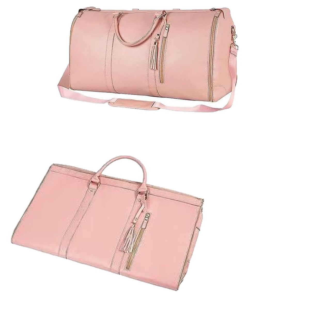 Grand Sac de Voyage Femme à Motif Tressé — 7 Coloris