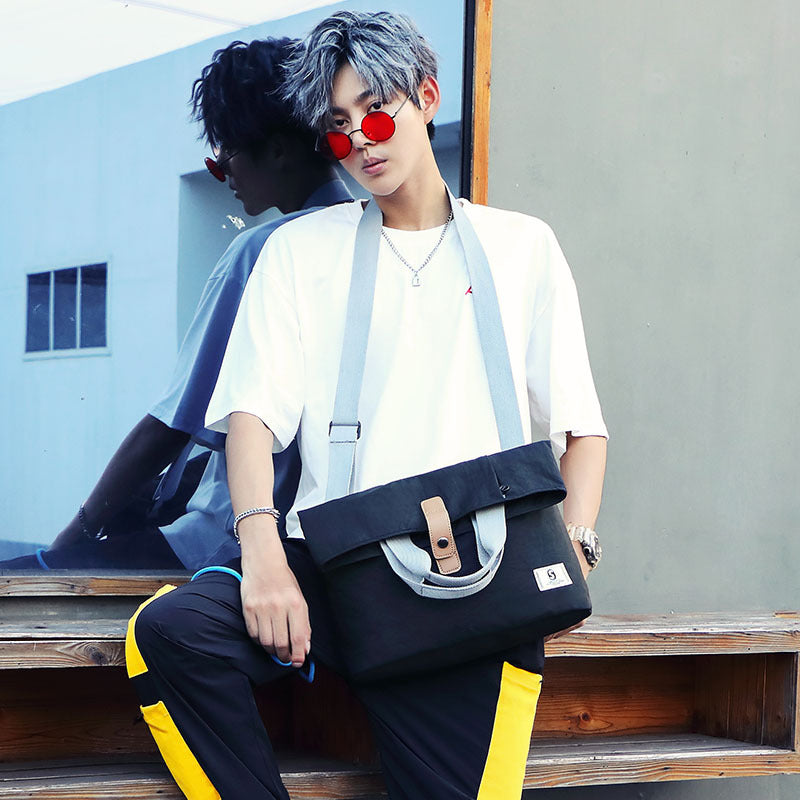 Sac Besace Homme en Tissu Oxford | 3 Coloris