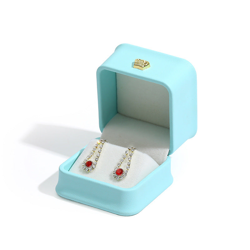 Écrin à Boucles d’Oreilles — Cuir PU Premium, Emballage Cadeau Élégant | 8 Coloris
