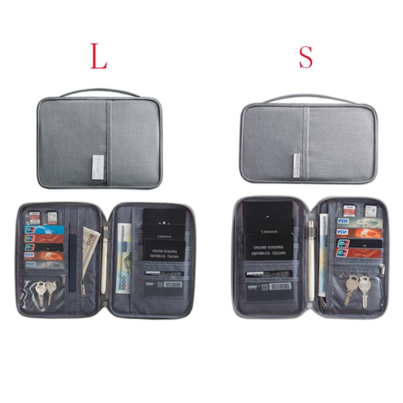 Porte-passeport & Organisateur de voyage — Porte-cartes & Documents | 5 Coloris, 2 Tailles