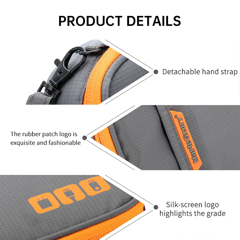 Pochette Organisateur de Câbles — Rangement Compact pour Chargeurs & Accessoires | 2 Coloris