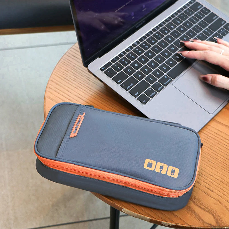 Cable Organizer Pouch — Compact Storage for Chargers & Accessories | 2 Colors