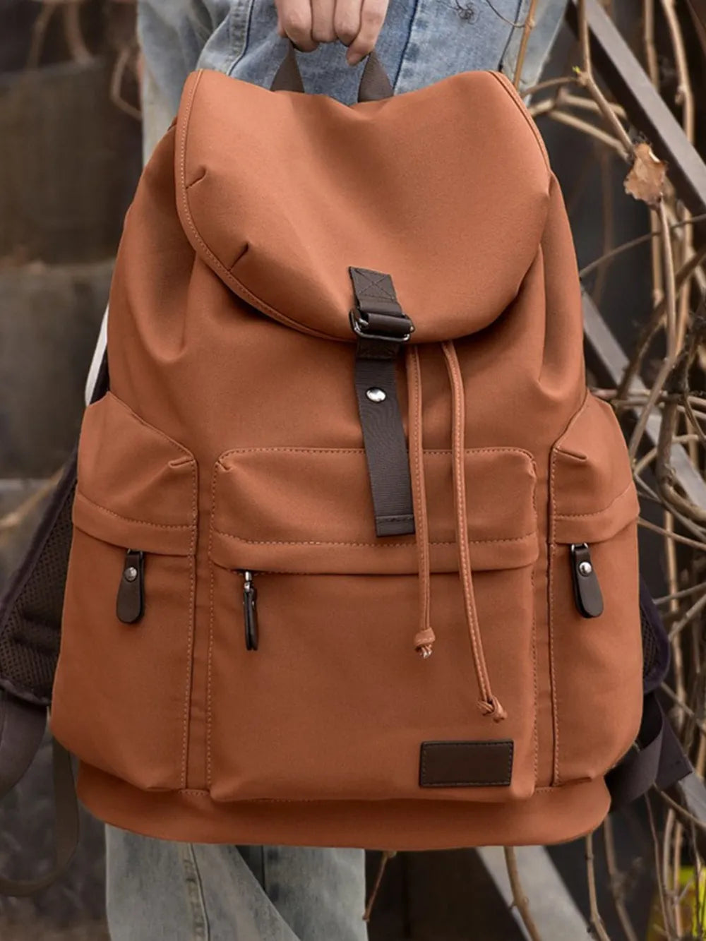 Large Multi-Pocket Canvas Backpack | 3 Colors