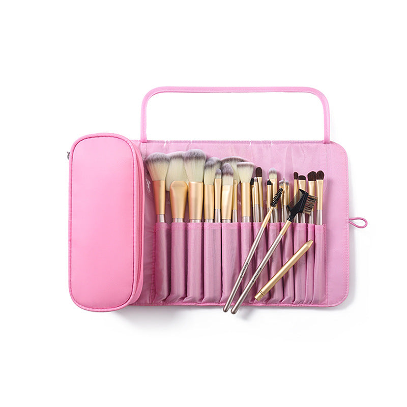 Trousse à Pinceaux Pliable Multifonction — Kit Beauté Professionnel | 4 Coloris