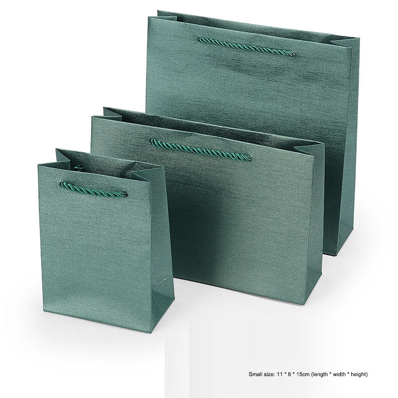 Petit Sac Cadeau en Papier pour Bijoux — 6 Coloris