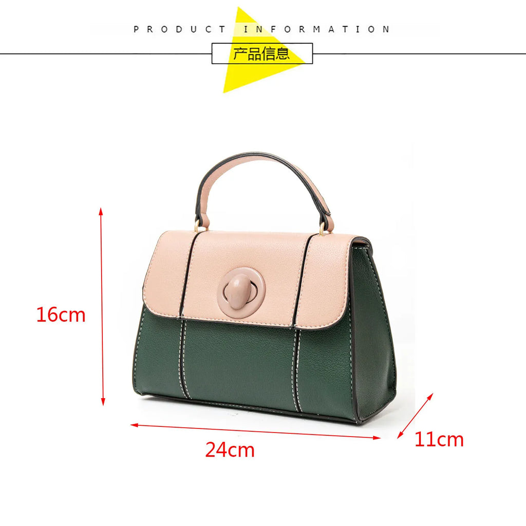 Faux Leather Handbag — 6 Colors