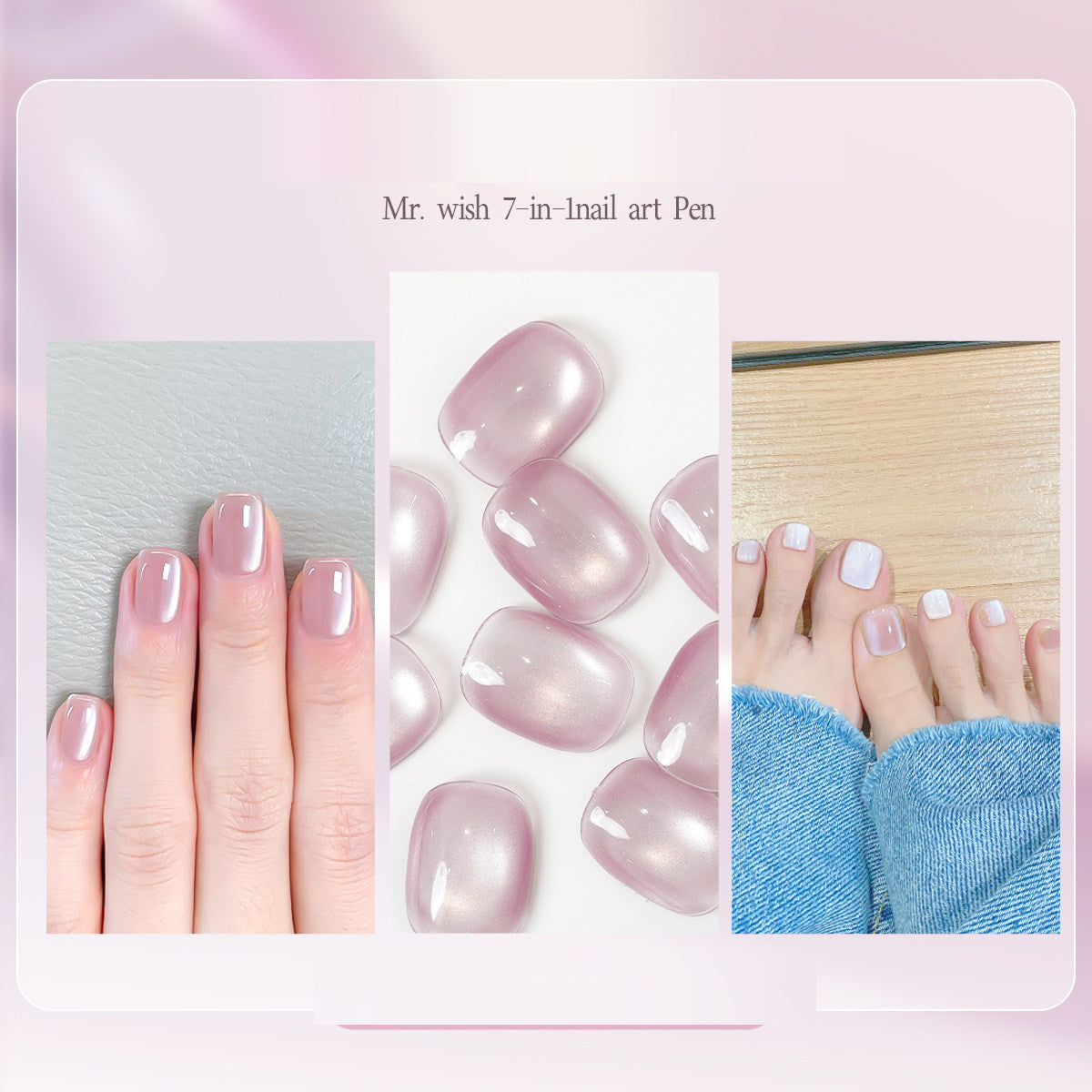 Vernis Semi-Permanent 7-en-1 — 22 Coloris, Séchage UV/LED, Scintillant