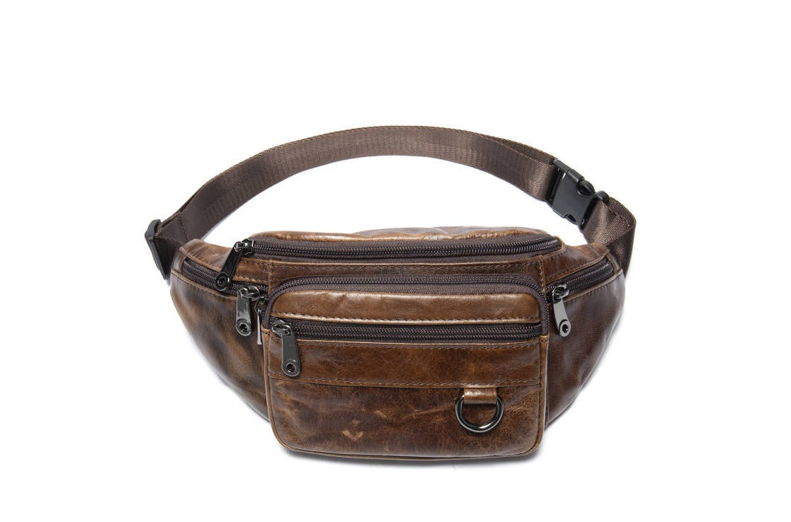 Sac Banane Homme en Cuir d’Agneau | 5 Coloris, 2 Modèles