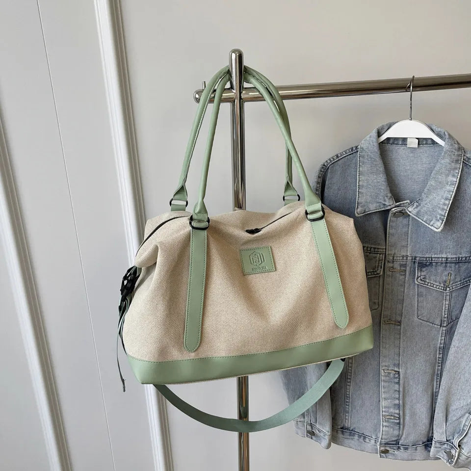 Contrast Travel Bag — 5 Colors