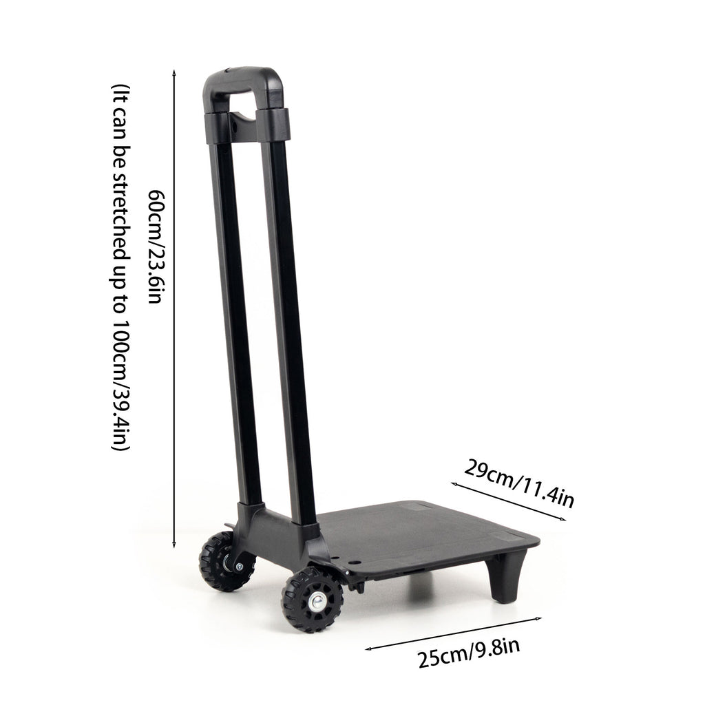 Foldable Wheeled Duffle Bag — Trolley Weekender 3 Colors