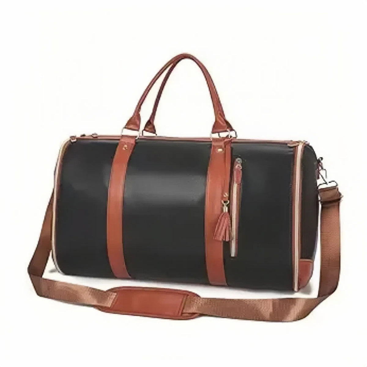 Grand Sac de Voyage Femme à Motif Tressé — 7 Coloris