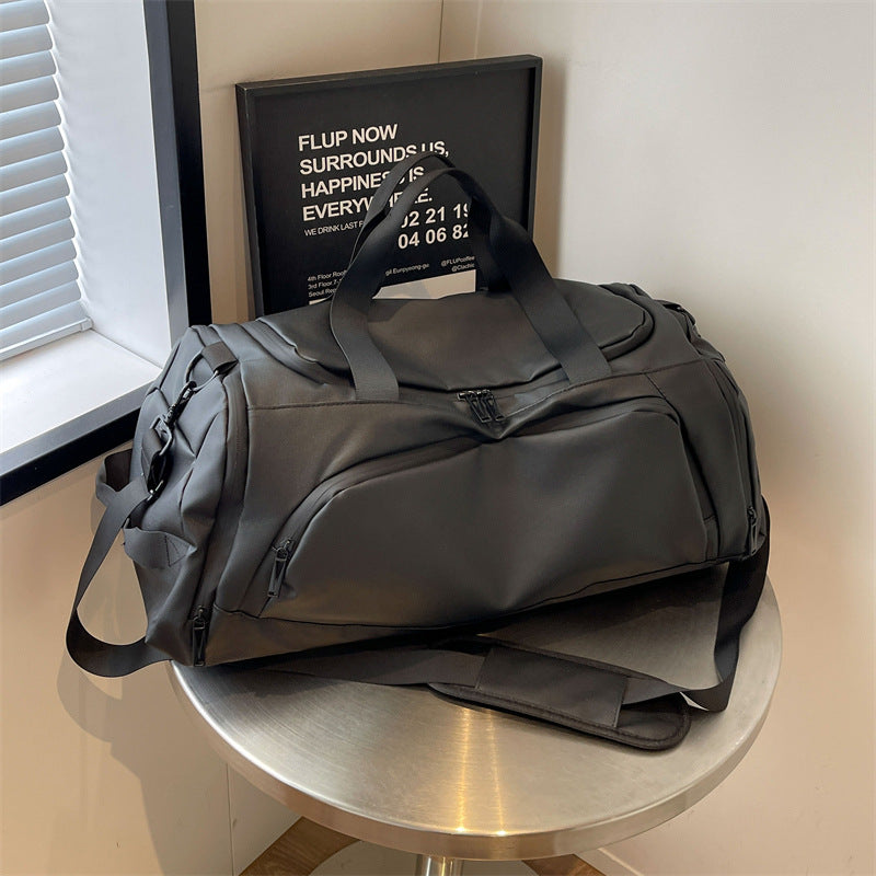Sac de Voyage Imperméable Oxford — Séparation Sec/Humide & Fitness Business | 4 Coloris