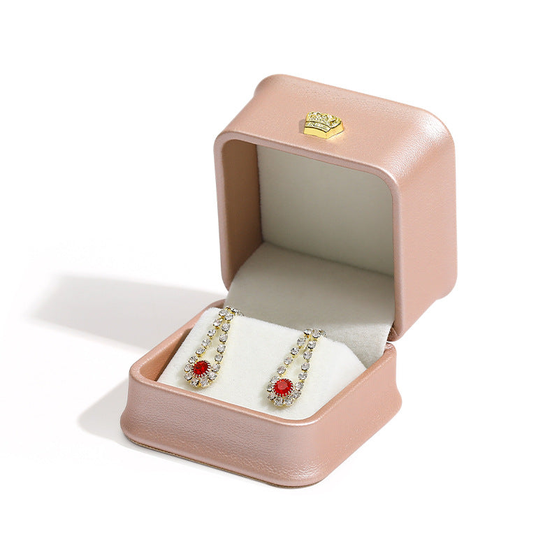 Écrin à Boucles d’Oreilles — Cuir PU Premium, Emballage Cadeau Élégant | 8 Coloris